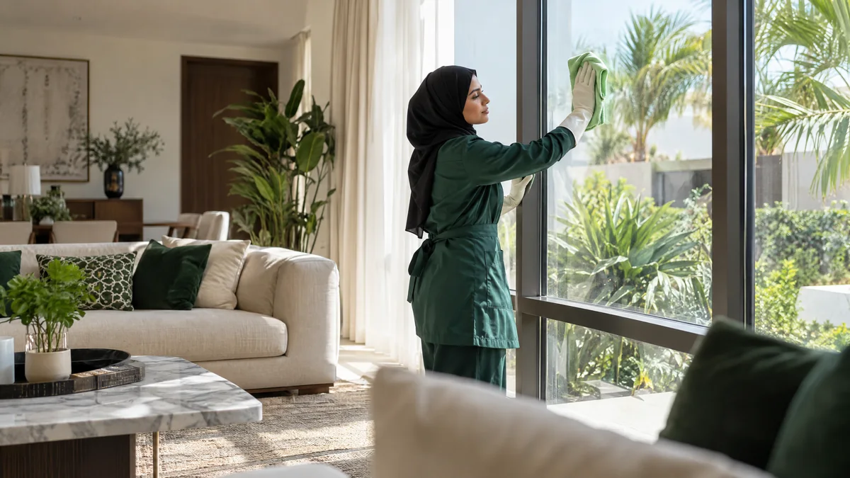 صورة تحريرية لمقال تنظيف المنازل في جدة